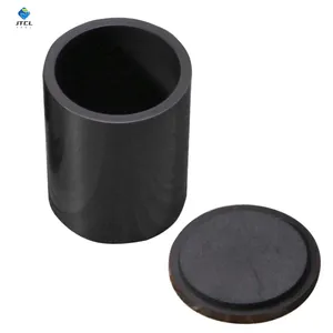 Customized processing dimensions Cylindrical 60kg graphite crucible for melting steel glod sliver