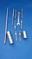 Kit d'extraction d'ongles universel Pacho Industries en acier inoxydable allemand, instruments chirurgicaux pour l'extraction d'implants fémoraux orthopédiques