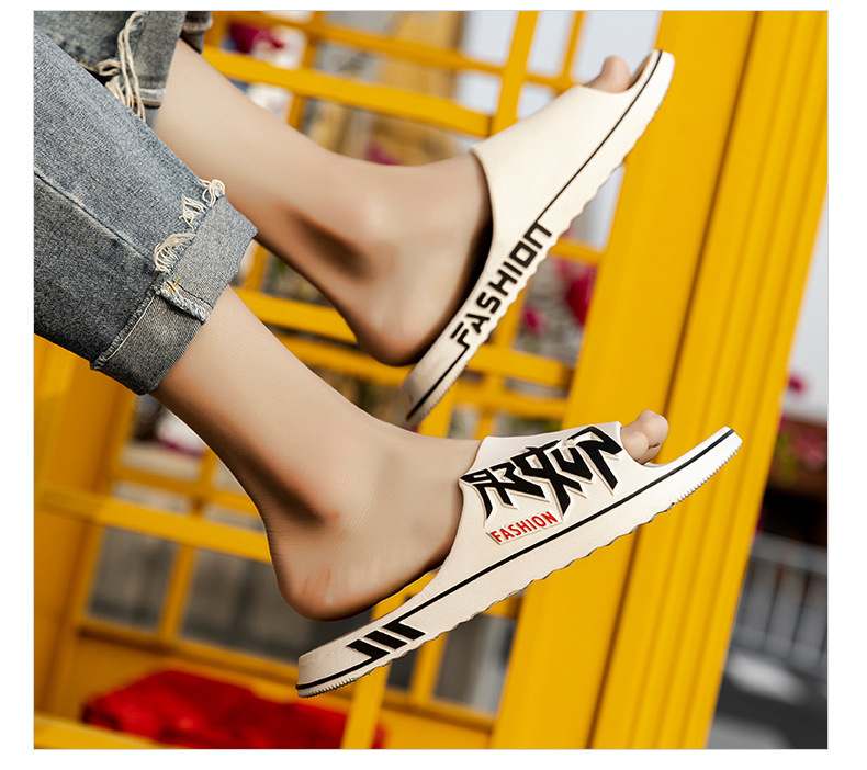 Summer Beach Slides Sandals Shoes Men Outdoor Non-Slip Slippers Sandals Wholesale