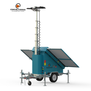 เสาไฟโซลาร์เซลล์ความจุสูงพร้อมแบตเตอรี่ลิเธียมสำหรับให้เช่า - Product Image 2