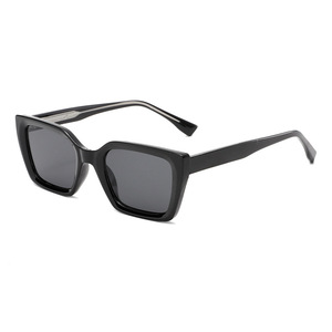 Gafas de Sol de Plástico Reciclado, Diseño Negro para Hombre, Gafas de Sol 2026, Protección UV400, Alta Calidad, Retro, Cuadradas - Product Image 2