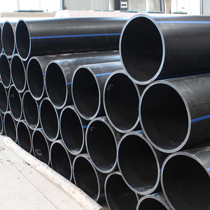 2 inç 3 inç su hortumu büyük çaplı siyah plastik su borusu endüstriyel kanalizasyon tüp Hdpe boruları drenaj Hdpe boruları - Product Image 4