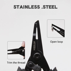 Hochwertiges OEM 185g Outdoor Multifunktion ales Edelstahl Control Fish Clasp Angel zangen set - Product Image 2