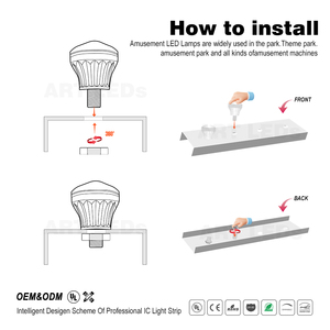 DC 24V IP68 impermeable 60mm 18LEDs 6018 UCS2904 UCS8904 RGBW <span class=keywords><strong>LED</strong></span> Pixel Cabochon Point Light para parques temáticos de atracciones - Product Image 5