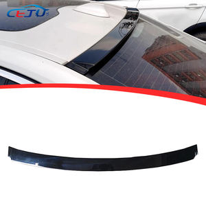 รถสปอยเลอร์หลังคาหน้าต่างด้านหลังสีดำมันดูเป็นคาร์บอน ABS แบบมันวาวลิ้นปีกสำหรับ BMW 5ซีรีส์ G30 530i F90 M5 Alpina D5 2017-2023 - Product Image 1