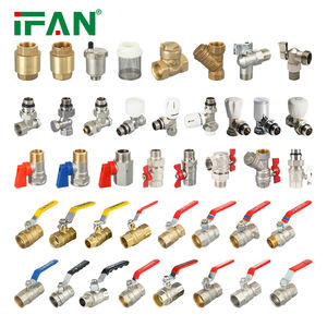 IFAN Fabrik OEM ODM Messing-Kugelhahn PN25 1/<span class=keywords><strong>2</strong></span> Zoll 4 Zoll Vollport Geschmiedete Messing-Kugelhähne für Wasser Gas - Product Image 2