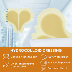 แผ่นแปะแผลไฮโดรคอลลอยด์หนาพิเศษรูปหัวใจขนาดใหญ่ - Product Image 5