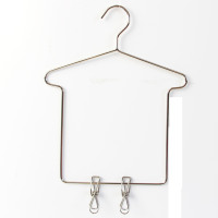 Maison de poupée BJD Doll New Product Set 117MM-3 Split Hanger Union Hanger Union Clothes Bracket Metal Clip Hanger