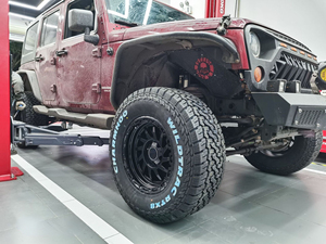 Ruedas personalizadas de 17 pulgadas para camioneta todoterreno y SUV compatibles con Wrangler <span class=keywords><strong>Superbar</strong></span> Tank 300 Road Shaker - Product Image 5
