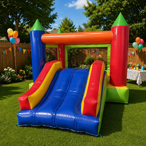 Château gonflable portable de haute qualité pour enfants - Respectueux de la peau, non irritant, jeu éducatif - Product Image 2