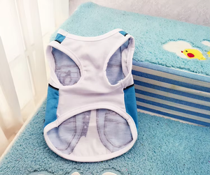 C091 Vente en gros OEM/ODM Vêtements pour chiens écologiques toutes saisons, salopettes imprimées tendance pour animaux de compagnie, logo personnalisé pour chats - Product Image 5