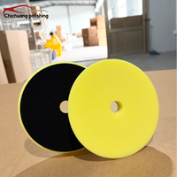 Disque de polissage de 5 pouces pour voitures avec revêtement céramique, disque de polissage sûr pour polisseuse DA