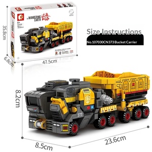 Senbao 107029-107030 Trasportatore della Terra Errante, Blocchi da Costruzione Educativi a Piccole Particelle, Giocattolo di Fantascienza - Product Image 4