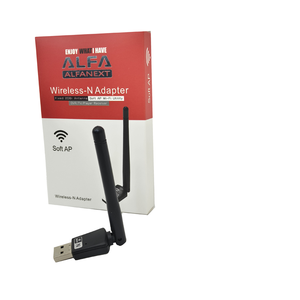 Adaptador Wifi Inalámbrico de 150Mbps, Dongle Wifi <span class=keywords><strong>Alfa</strong></span>, Adaptador <span class=keywords><strong>USB</strong></span> 2.0 Inalámbrico, Tarjeta de Red - Product Image 1