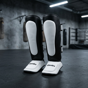 Espinilleras de boxeo de alta calidad, protectores de piernas para entrenamiento de MMA, equipo de protección para kickboxing, espinilleras de boxeo para entrenamiento. - Product Image 3