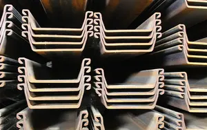 Cold Formed Hot Sale Wholesale Price China Large Manufacture Steel Pile Sheet Piling Low Price Thin Wall