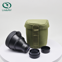 LinduNV Lensa Optik Kaca Definisi Tinggi PVS-14 PVS-31 PVS-7 3X 5X Pembesar Penglihatan Malam