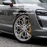 Jantes à rayons forgées sur mesure 19 20 21 pouces 5x130 pour Porsche Panamera Bentley Bentayga Porsche Taycan