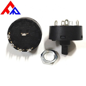 Fabricant Professionnel – Interrupteur Rotatif Multivoies Isolant pour Amplificateur Audio, Poignée Personnalisée, 29mm - Product Image 2