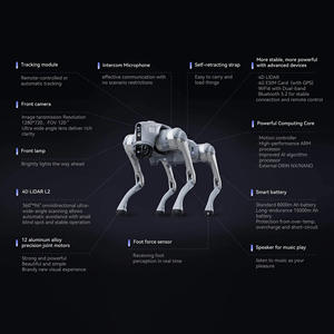 Robot Perro Unitree Go2 Pro - Robot Cuadrúpedo de Entretenimiento con Control Remoto y Control por Voz, Disfraz de Dinosaurio Personalizable - Product Image 3