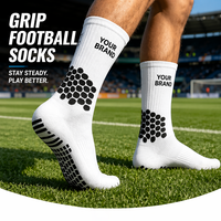 Fabricant de chaussettes antidérapantes personnalisées, chaussettes de sport de haute qualité pour le football, chaussettes antidérapantes unisexes pour la gym, chaussettes de football antidérapantes, chaussettes de football antidérapantes