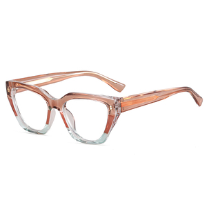 UAN UAI Nuevas Monturas Ópticas de Gran Tamaño, Transparentes, Color Caramelo, Elegantes y de Alta Calidad para Mujer, Venta al por Mayor - Product Image 4