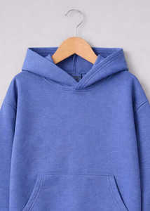Sweat à capuche personnalisé en molleton français avec étiquette privée, doublure brodée, coupe décontractée, style streetwear, pour l'automne - Product Image 5