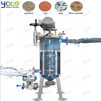 Filtre à grattoir interne auto-nettoyant automatique en acier inoxydable industriel CE 304 316 pour liquides visqueux, filtration de la boue de chocolat
