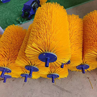 Équipement de confort pour vaches d'élevage laitier, brosse de toilettage pour bétail, brosse automatique de grattage et de massage pour vaches
