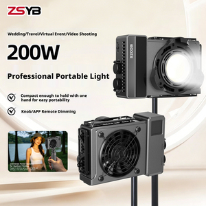 Lampe de photographie ZSYB S200Bi, lumière d'appoint 2700K-6500K, portable et légère, COB, pour vidéo et vlog. - Product Image 5
