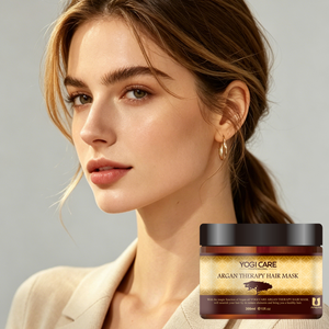 Masque capillaire réparateur profond à l'huile d'argan YOGI Herbal, masque capillaire hydratant à l'argan, grossiste - Product Image 1