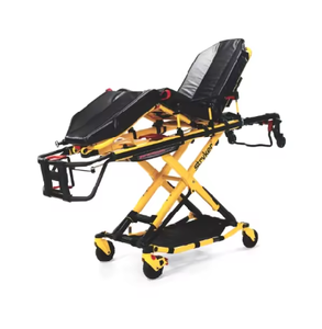 PROXT-Sturdy Stainless Steel Manual X-Frame <b>Cots</b> with Retractable Head Section for Hospital Use-Industrial Design 700lb Capaci - Product Image 4