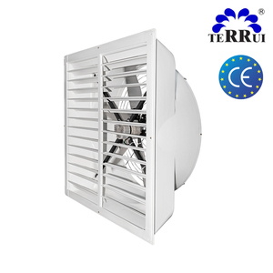 Ventilateur d'extraction industriel Terrui silencieux de <span class=keywords><strong>48</strong></span> pouces avec moteur EC à faible bruit, boîtier insonorisé, contrôle PLC/application, montage mural - Product Image 4