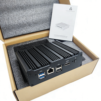 PC Robusto Sin Ventilador de Última Generación (13ª/12ª/14ª Gen) con HD, DDR4, Ranuras M.2, Doble LAN Gigabit y 5G para Kioscos de IA - ¡Stock Disponible!