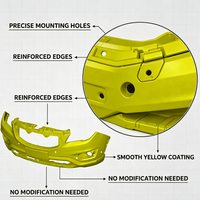 Kit de carrosserie de voiture imprimé en 3D en plastique OEM, prototypage rapide en nylon PP ABS de grande taille