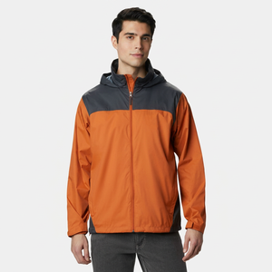 High Quality Custom Casual Adult <b>Jacket</b> Street Style Spring Windbreaker with Hood <b>Light</b> Windproof for Spring Season - Product Image 1
