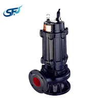 Pompe à eaux usées haute pression 15 m³/h, hauteur de refoulement 50 m, 7,5 kW, triphasée 380 V, pour drainage des eaux usées industrielles, certifiée CE