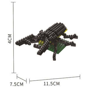 Piezas pequeñas para niños compatibles con todos los bloques de construcción montaje educativo regalo Unisex modelo en miniatura lindo Animal ladrillos de construcción de juguete - Product Image 4