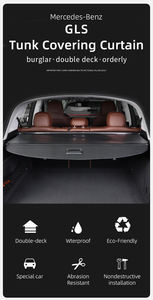 Accesorios de coche cubierta de maletero retráctil estante de paquete trasero de coche para mercedes-benz 2015 GL400 <span class=keywords><strong>GLS</strong></span> - Product Image 4