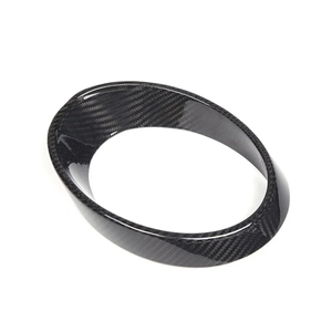 Copertura in Fibra di Carbonio per Tachimetro, Accessorio Decorativo per Console Centrale <span class=keywords><strong>Ferrari</strong></span> 458 488 2011-2016 - Product Image 2