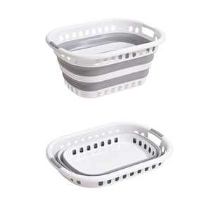 Cesto de Ropa Sucia Plegable para el Hogar, <span class=keywords><strong>Baño</strong></span>, Almacenamiento de Ropa Sucia, 26L, Bañera Plegable para Bebés, Venta al por Mayor - Product Image 6