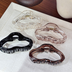 Épingle à cheveux ajourée en forme <span class=keywords><strong>de</strong></span> nuage, nouveau style français, pour <span class=keywords><strong>queue</strong></span> <span class=keywords><strong>de</strong></span> <span class=keywords><strong>cheval</strong></span>, accessoire <span class=keywords><strong>de</strong></span> mode pour femme - Product Image 1
