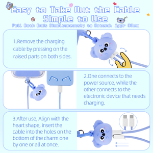 สายคล้องโท<span class=keywords><strong>ร</strong></span>ศัพท์ Koala พร้อมสายชา<span class=keywords><strong>ร</strong></span>์จเร็ว ป้องกันการ<span class=keywords><strong>ต</strong></span>กหล่น สายคล้องโท<span class=keywords><strong>ร</strong></span>ศัพท์แบบพกพา สายดาต้า USB 60W สำหรับกา<span class=keywords><strong>ร</strong></span>เดินทาง - Product Image 6