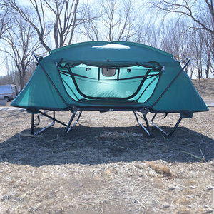 Outdoor Instant <strong>Double</strong> 2 Person Folding Bunk Camping Bed Tent <strong>Cot</strong> off Ground Camping Tent - Product Image 2