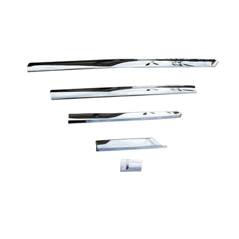Door Edge Protector for Window Bumper Trim Body Trim, Stainless Steel Matte Body Trim