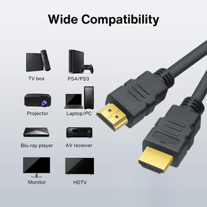 Cáp <span class=keywords><strong>HDMI</strong></span> 2.0 OEM Cáp <span class=keywords><strong>HDMI</strong></span> Tốc Độ Cao Kiểu Cổ Điển 18Gbps 4K60Hz Đực Sang Đực 1M 2M 3M 5M Cho Máy Tính Xách Tay PS5 Xbox TV - Product Image 6
