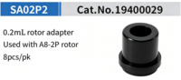 Mini Centrifugeuse Portable VIKERI D1008 7000 tr/min 2680xg Microcentrifugeuse avec Couvercle de Sécurité Translucide en ABS Haute Résistance et PC Incassable
