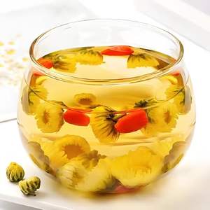 Tè di Crisantemo di Alta Qualità per il Festival del Doppio Nono, Artigianato Tradizionale, Miscela di Fiori Essiccati e Affettati, Dolce, Processato AD, Conservato in Acqua - Product Image 5