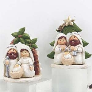 Buena calidad Madre Virgen María y Niño Jesús resina Natividad estatua estatuilla - Product Image 2