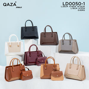 Bolsos de mano de cuero de lujo de marca de diseñador 2025 para <span class=keywords><strong>mujer</strong></span>, tendencias de alta moda, cierre de cremallera informal, sin marcas - Product Image 4